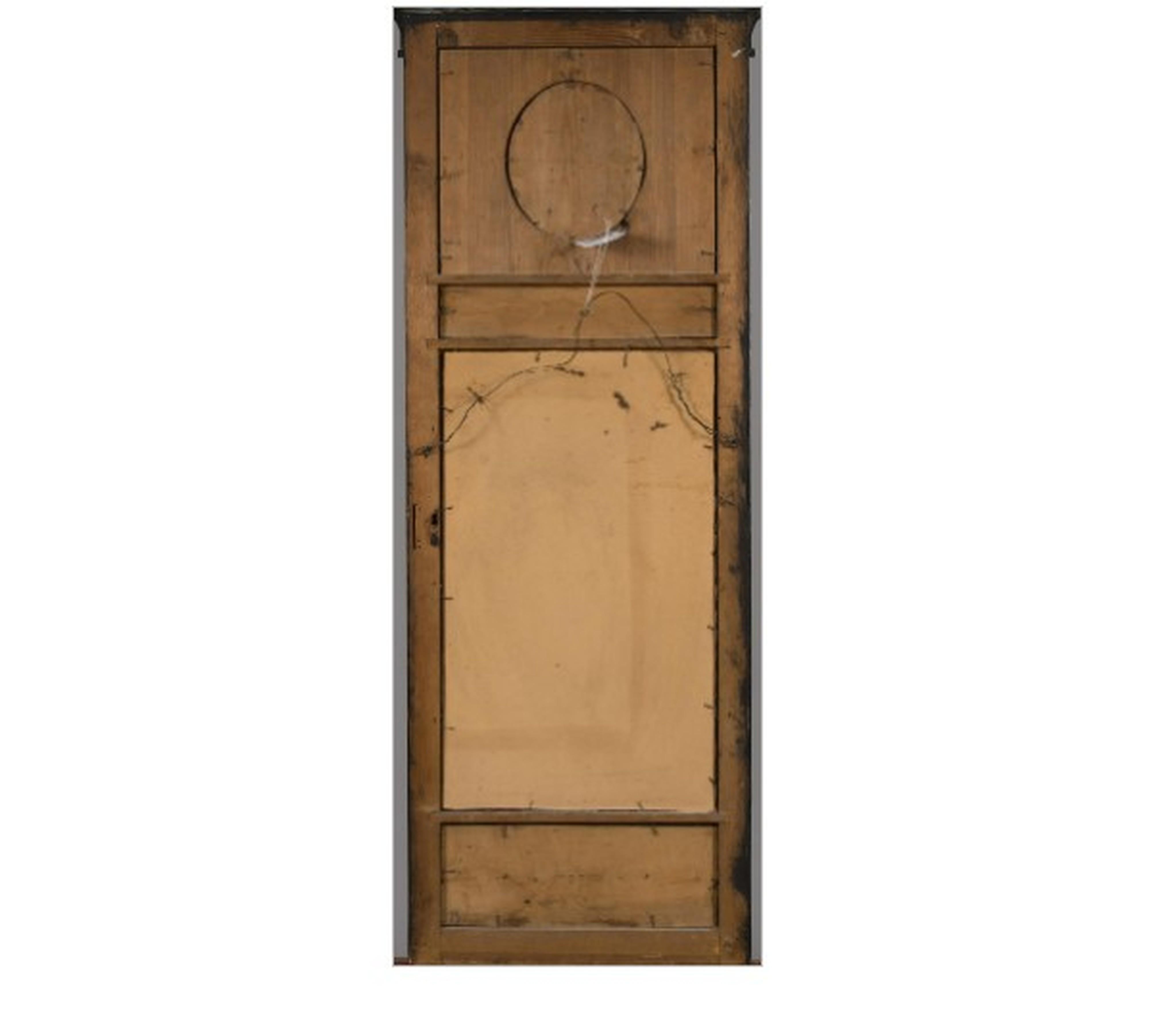 Hand-Painted Empire Mirror, Early 19th Century For Sale