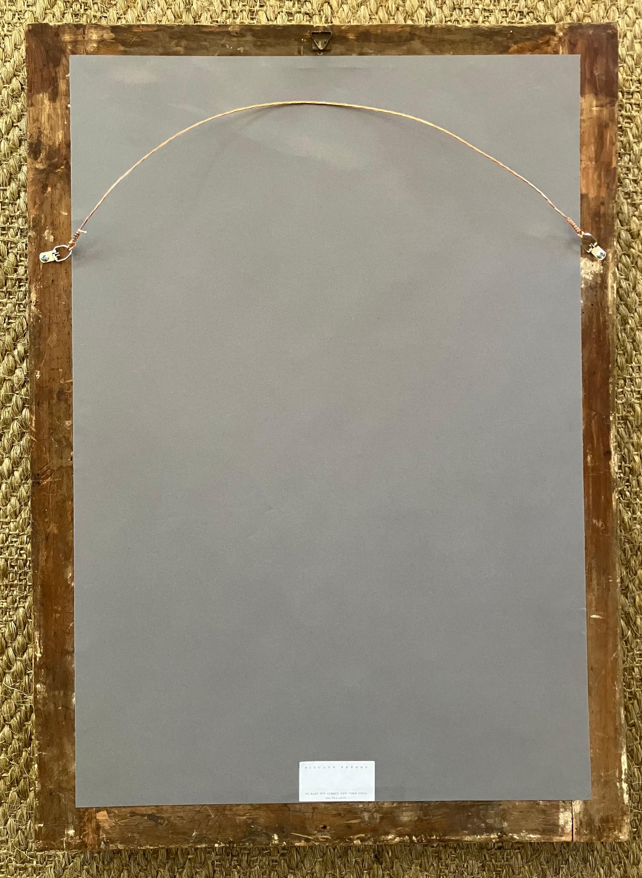 19th Century Empire Neoclassical Gilt Mirror For Sale