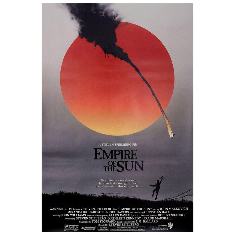 Empire of the Sun 1987 U.S. One Sheet Film Poster