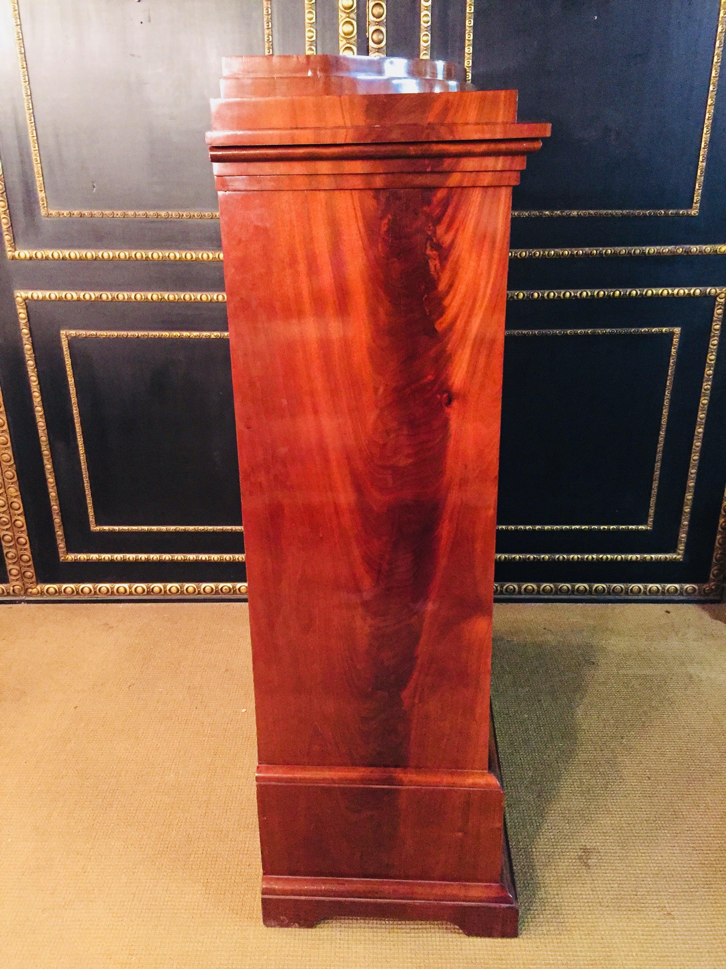 Secretario Imperio o Biedermeier de caoba, 1815 en venta 4