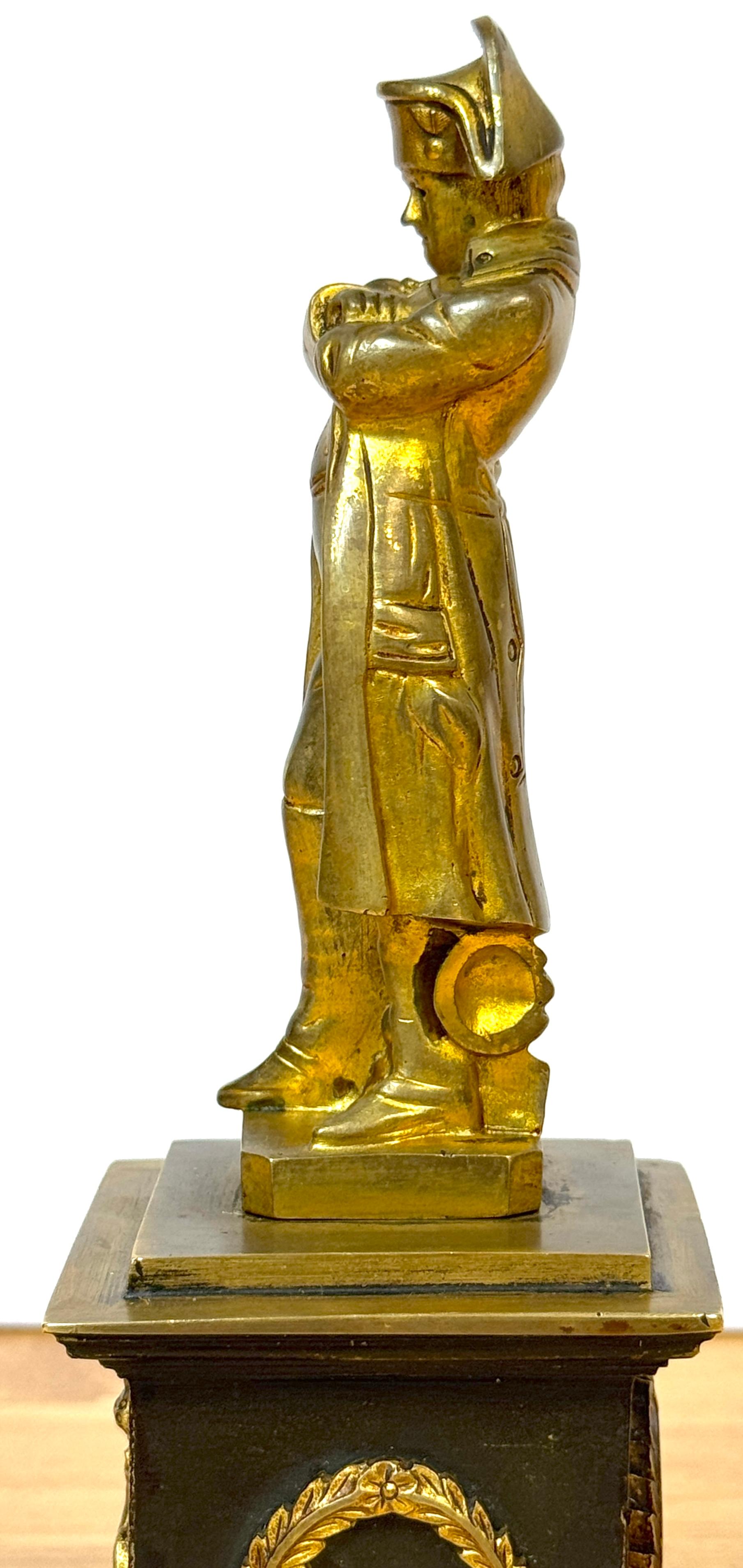 Scultura Impero con ritratto di Napoleone Bonaparte in paesaggio A.I.C. 1875 in vendita 4