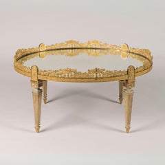 Empire Ormolu Surtout-de-Table Mounted as a Coffee Table Attributed to Thomire