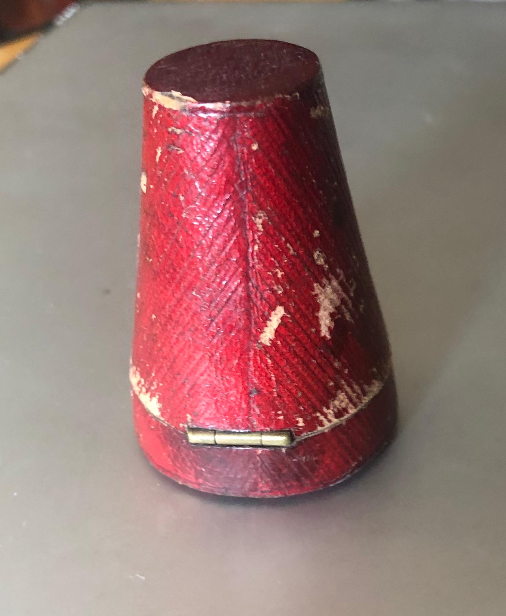 Empire Painted and Lacquered Spyglass, Early 19th Century For Sale 2