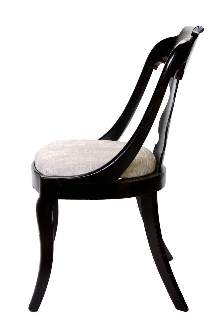 Empire Parlor Chairs, a Pair at 1stDibs