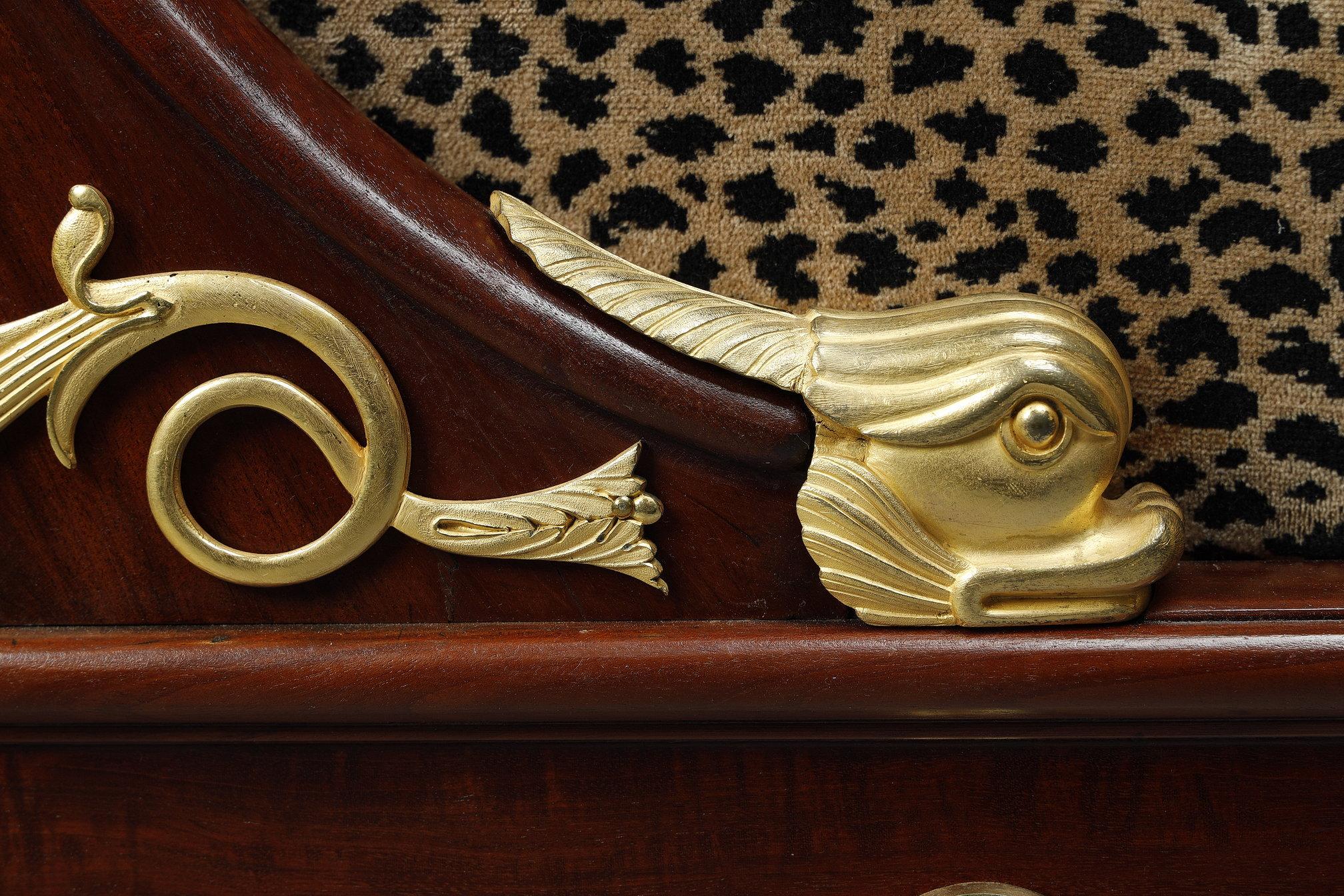 Empire period Day Bed, from the designs of Percier & Fontaine 9