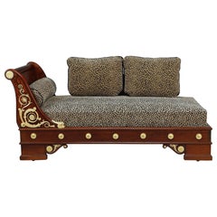 Empire period Day Bed, from the designs of Percier & Fontaine