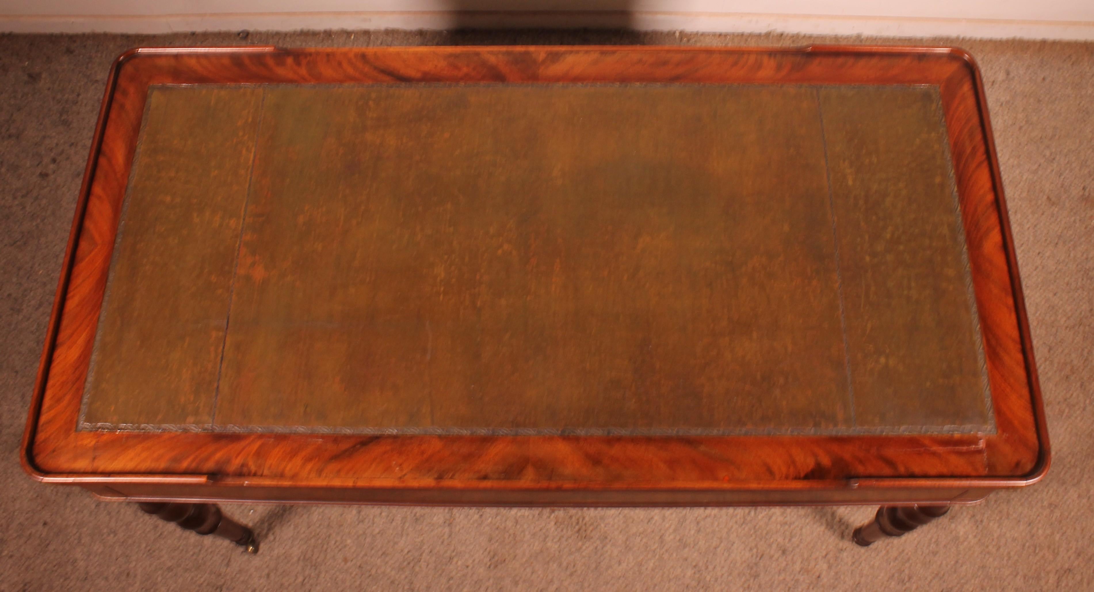 Mesa Tric-trac de Caoba de la Época Imperio en venta 8