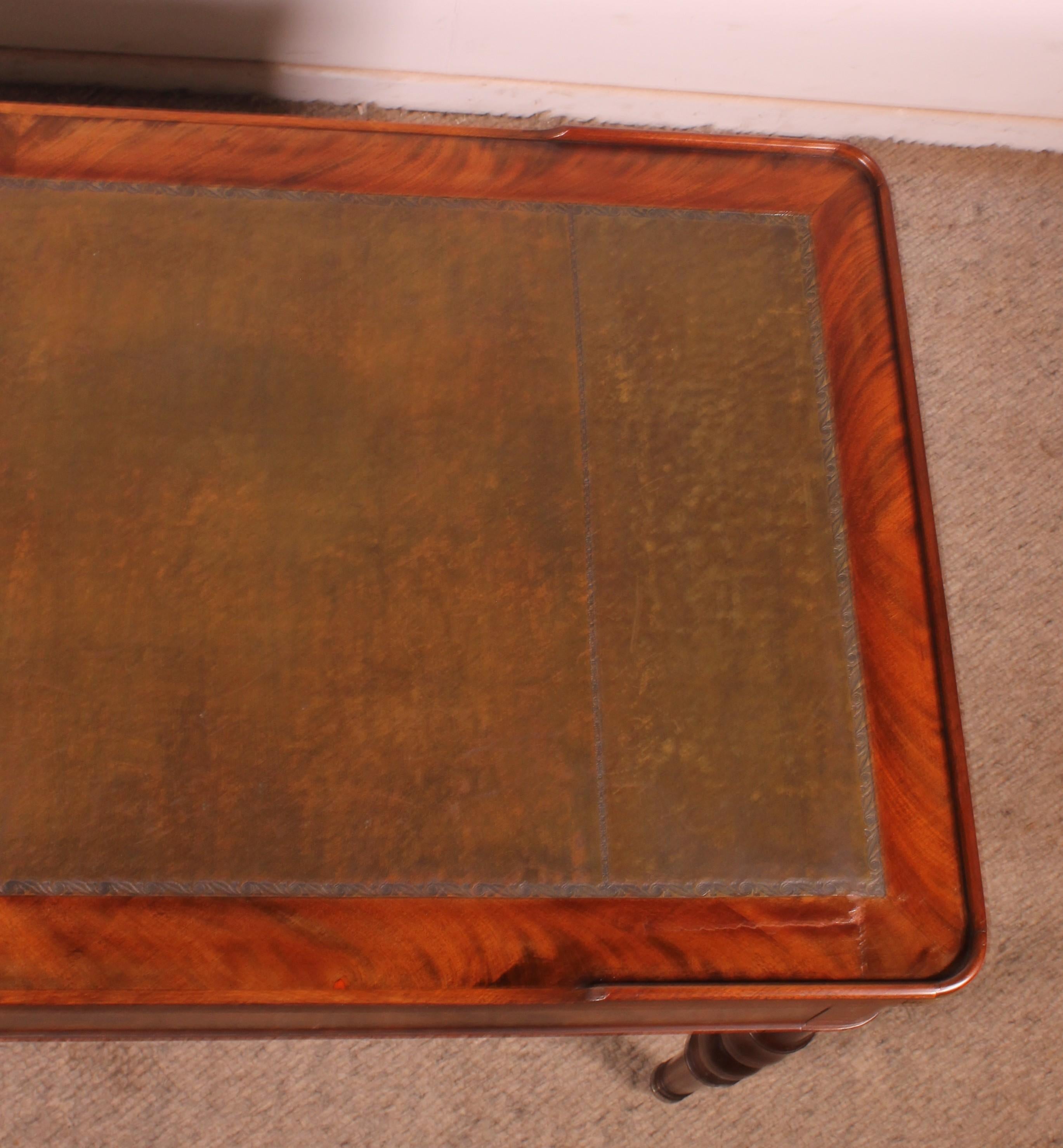 Mesa Tric-trac de Caoba de la Época Imperio en venta 9