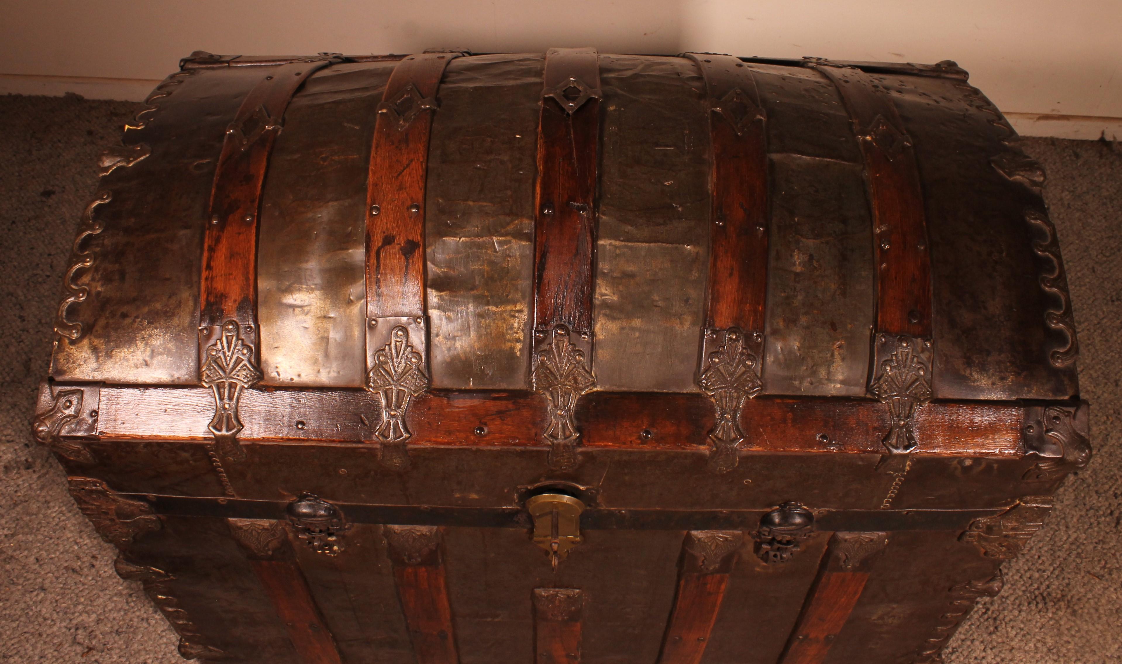 Empire Period Officer's Trunk For Sale 4