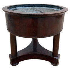 Empire period planter in mahogany