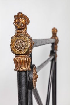 Empire Period Steel Campaign Bed Circa 1810