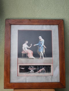 Empire-period watercolor
