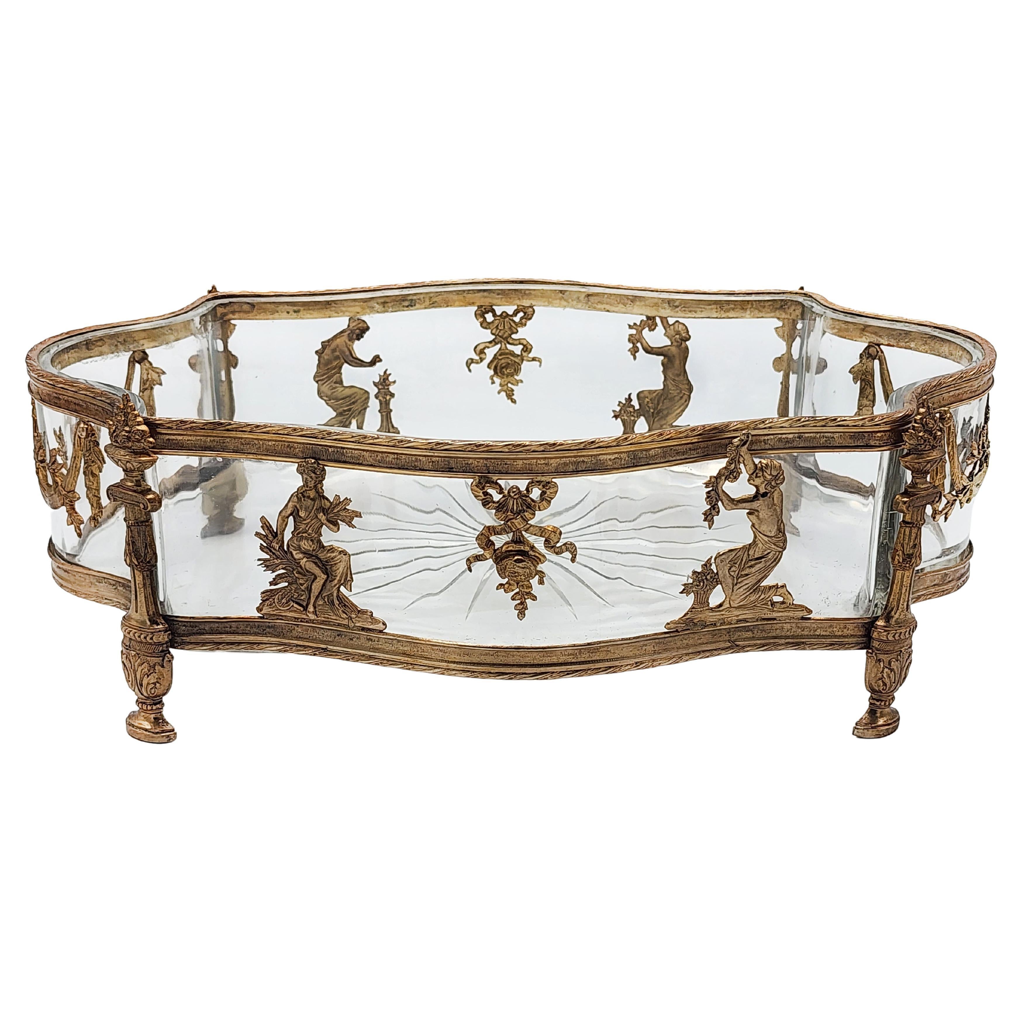 Empire planter with bronze mount 19th Century For Sale