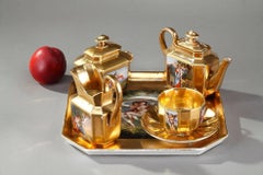 Empire Porcelain Coffee Service with Mythological Scenes