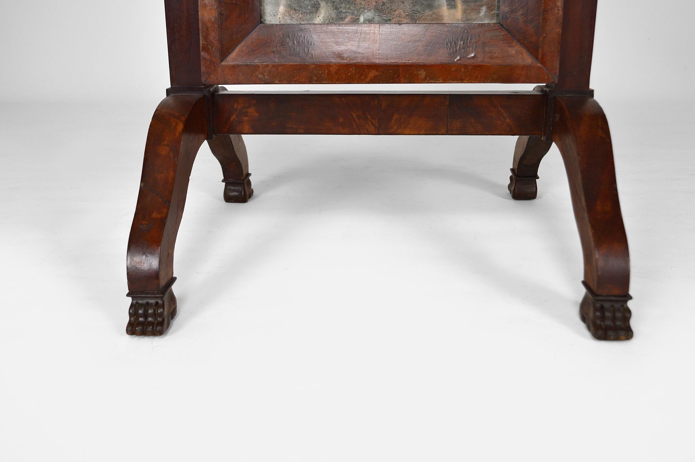Empire Psyche Mirror in Mahogany, France, early 19th century For Sale 3