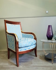 Empire-Restaurationssessel Bergère, Frankreich, 1825