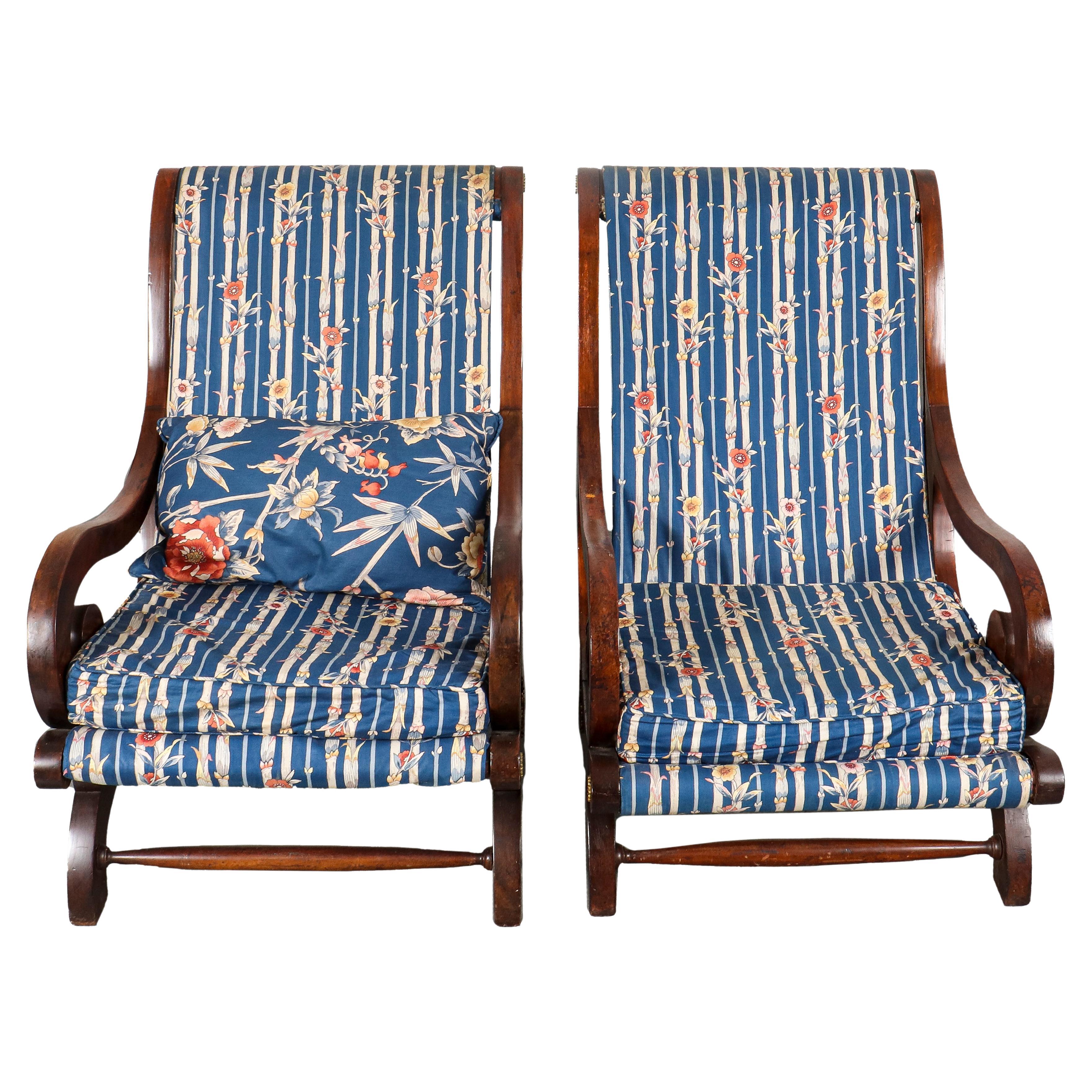 Empire Revival Lounge Chairs, 2