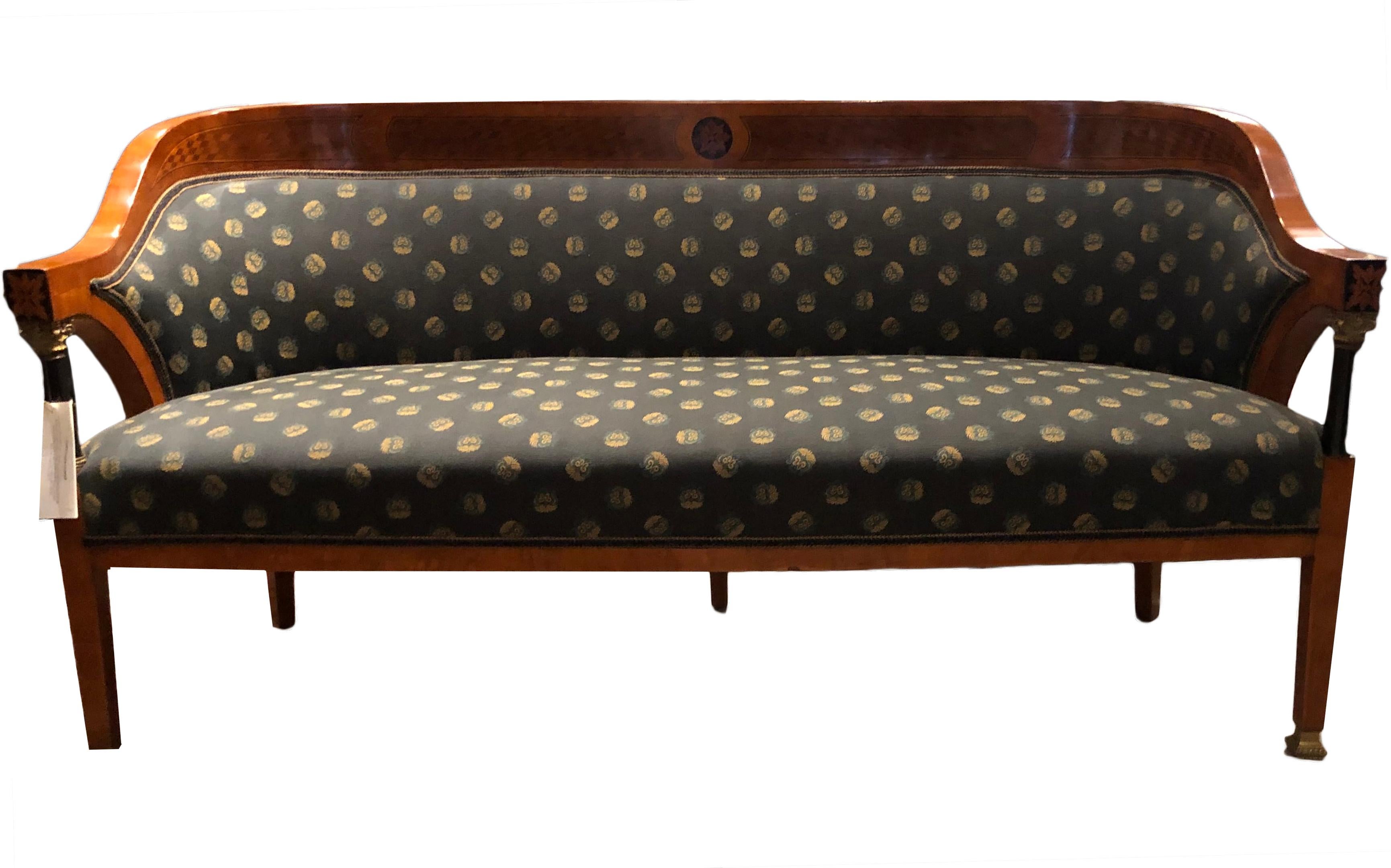 20th Century Empire Revival Loveseat  by Miklos YBL For Sale