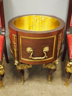 Empire Revival Mahogany and Ormolu-Mounted Jardinière