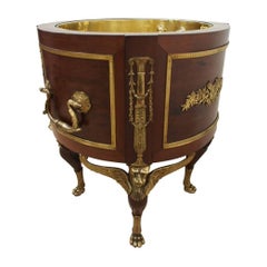 Used Empire Revival Mahogany and Ormolu-Mounted Jardinière