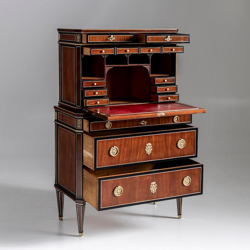 Austrian Empire Secretaire, Vienna around 1800