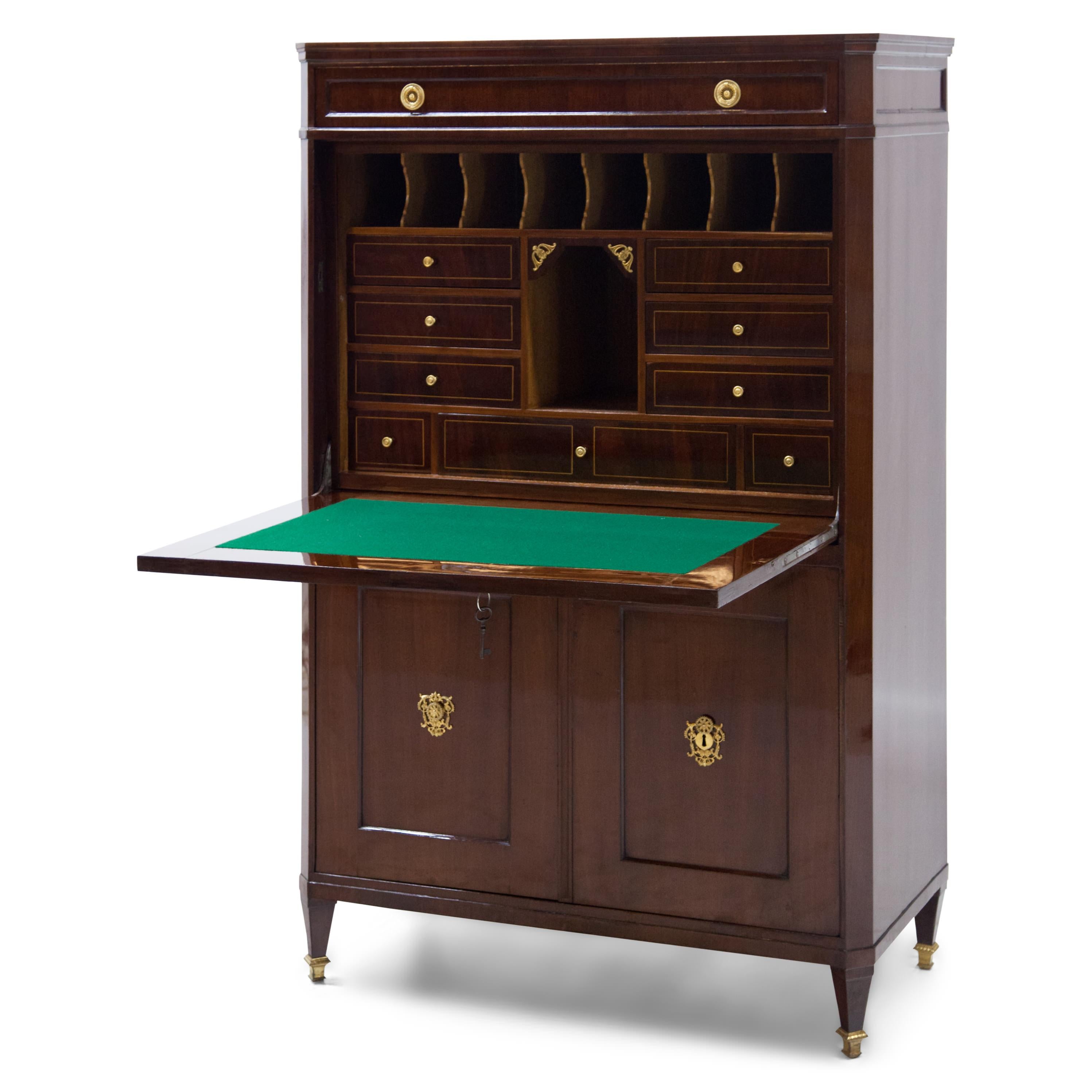 Bronze Secretaire Empire:: Vienne:: vers 1810 en vente