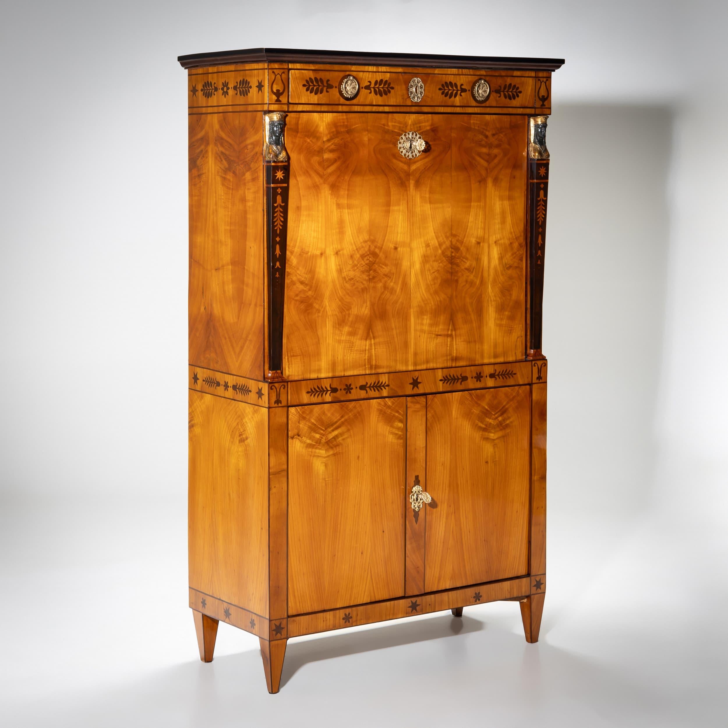 Autrichien Secretaire Empire, Vienne, vers 1810/15 en vente