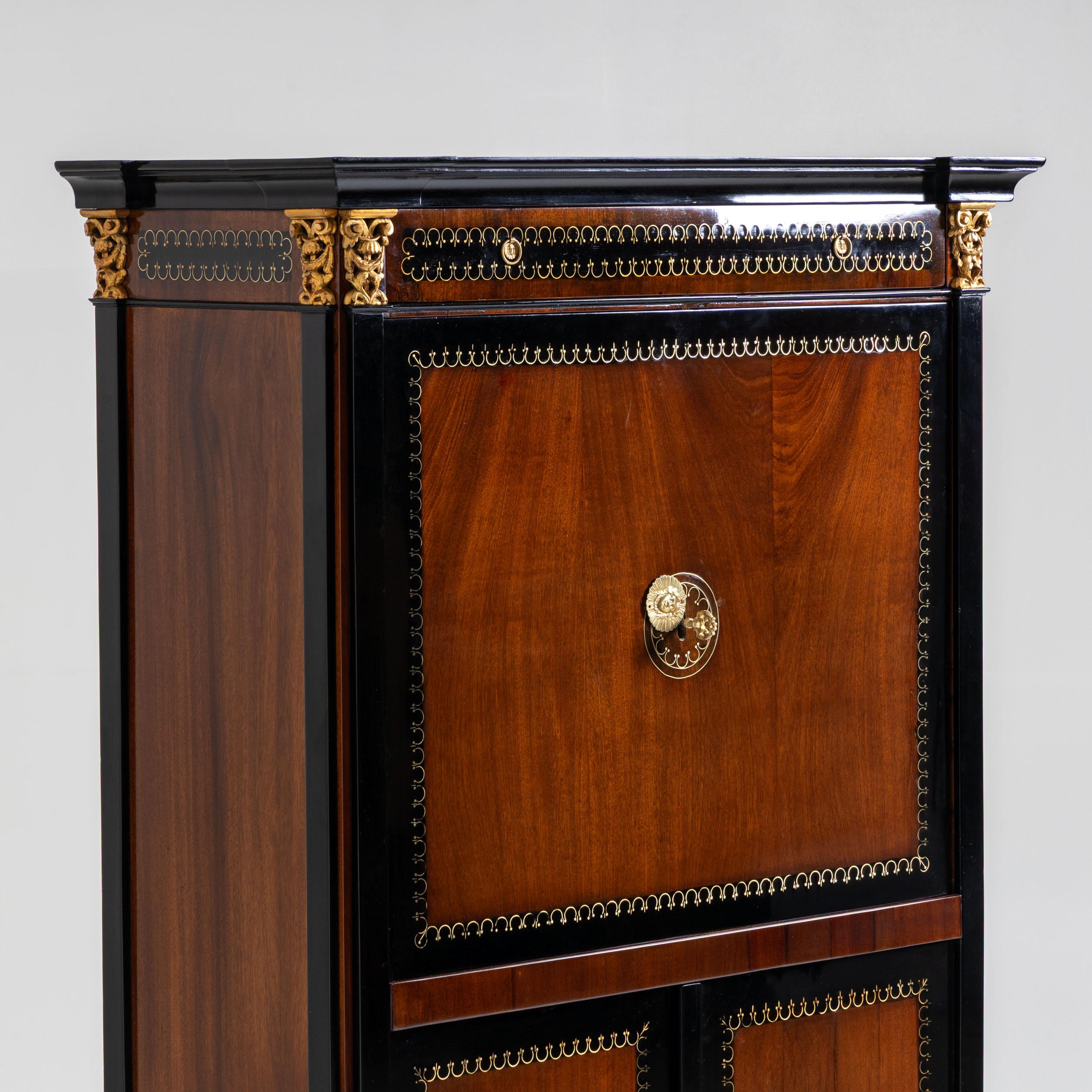 Empire Secrétaire, Vienna, circa 1810 im Angebot 7