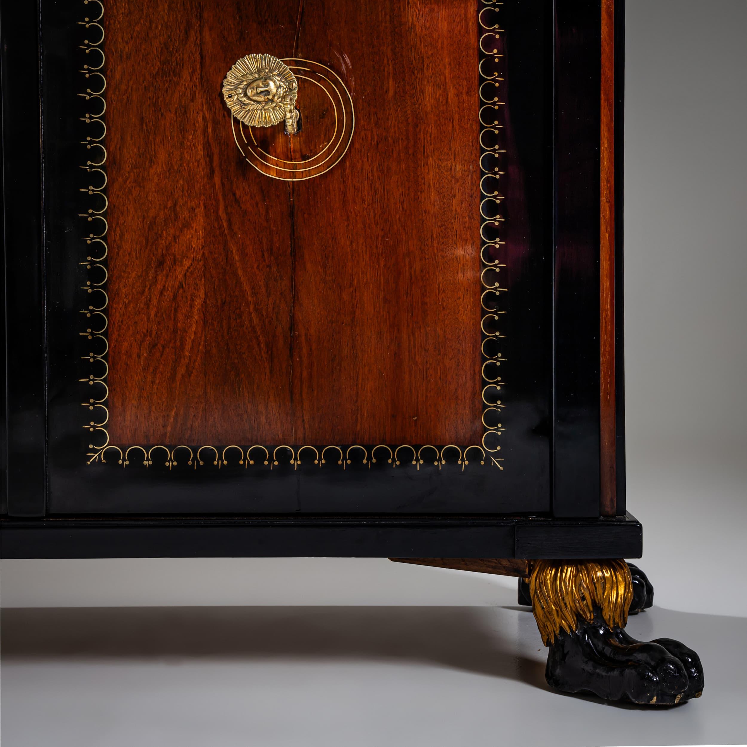 Empire Secrétaire, Vienna, circa 1810 im Angebot 8