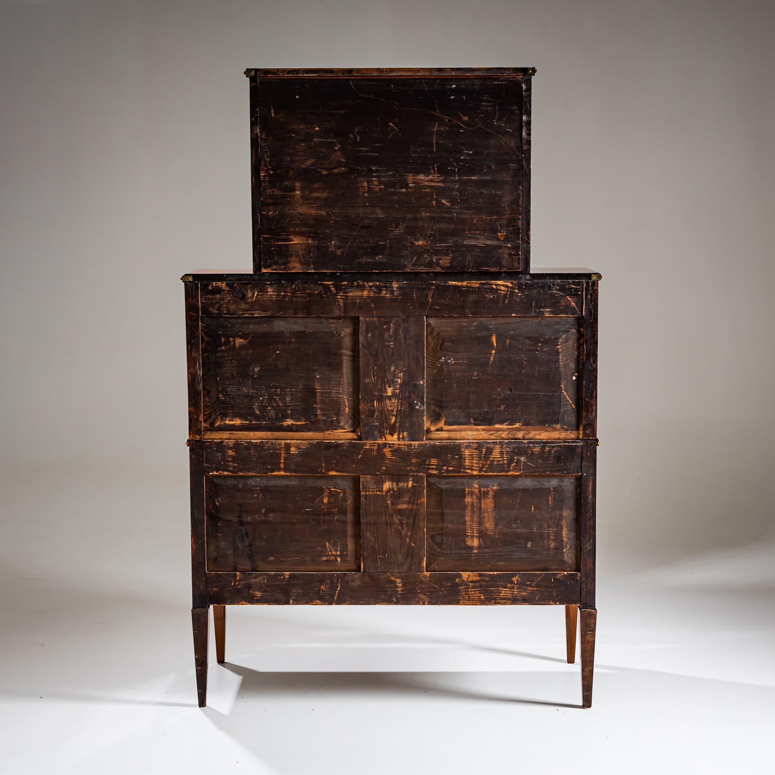Empire Secrétaire, Vienna, circa 1810 im Angebot 10