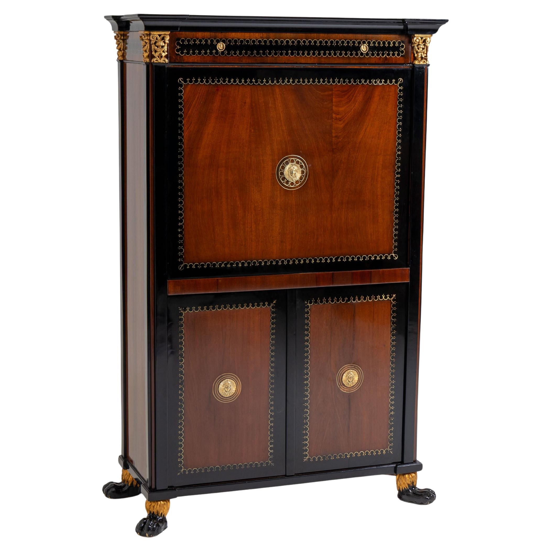 Empire Secrétaire, Vienna, circa 1810 im Angebot
