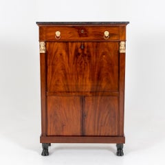 Empire secretaire à abattant, France around 1810