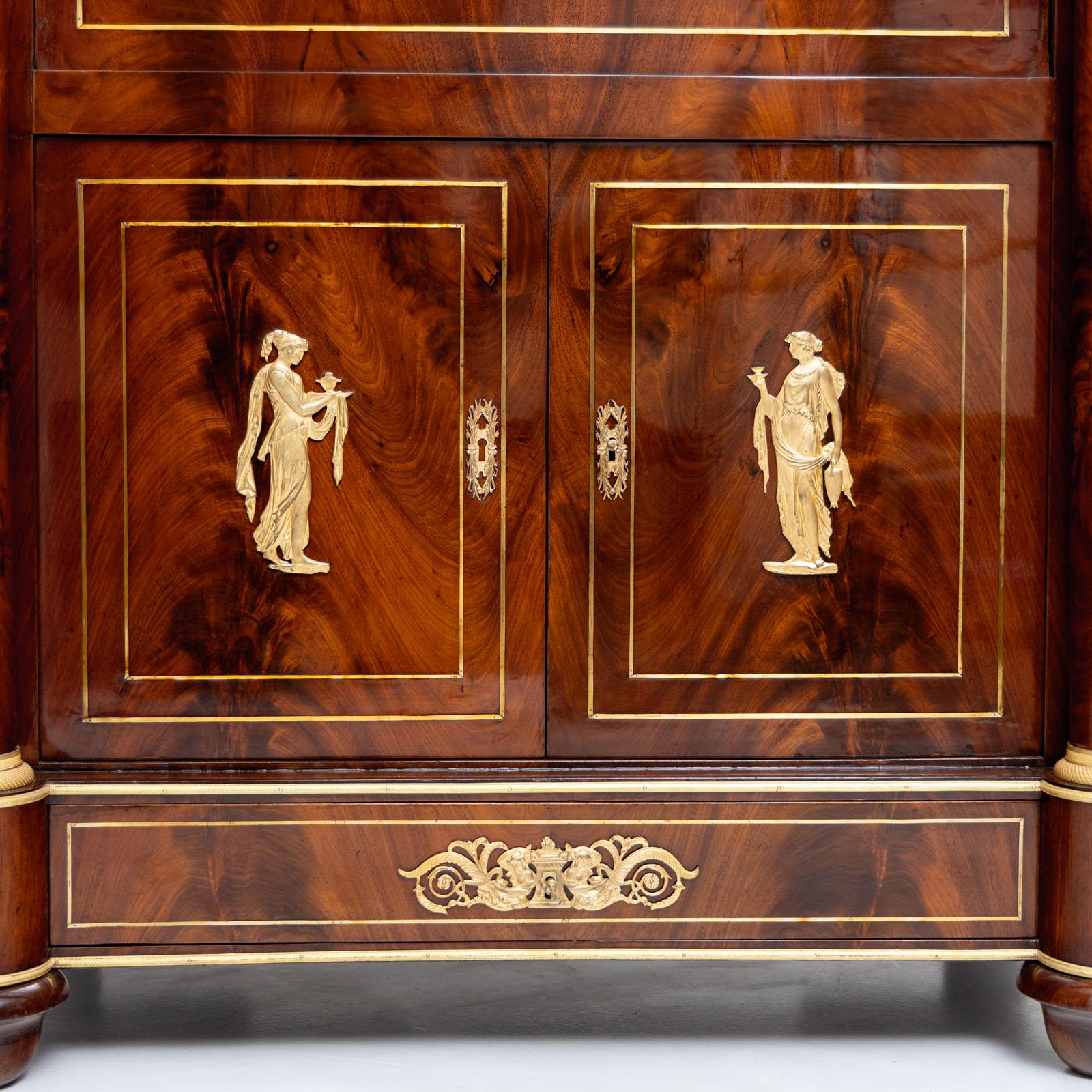 Empire Secretary à abattant, France early 19th century For Sale 1