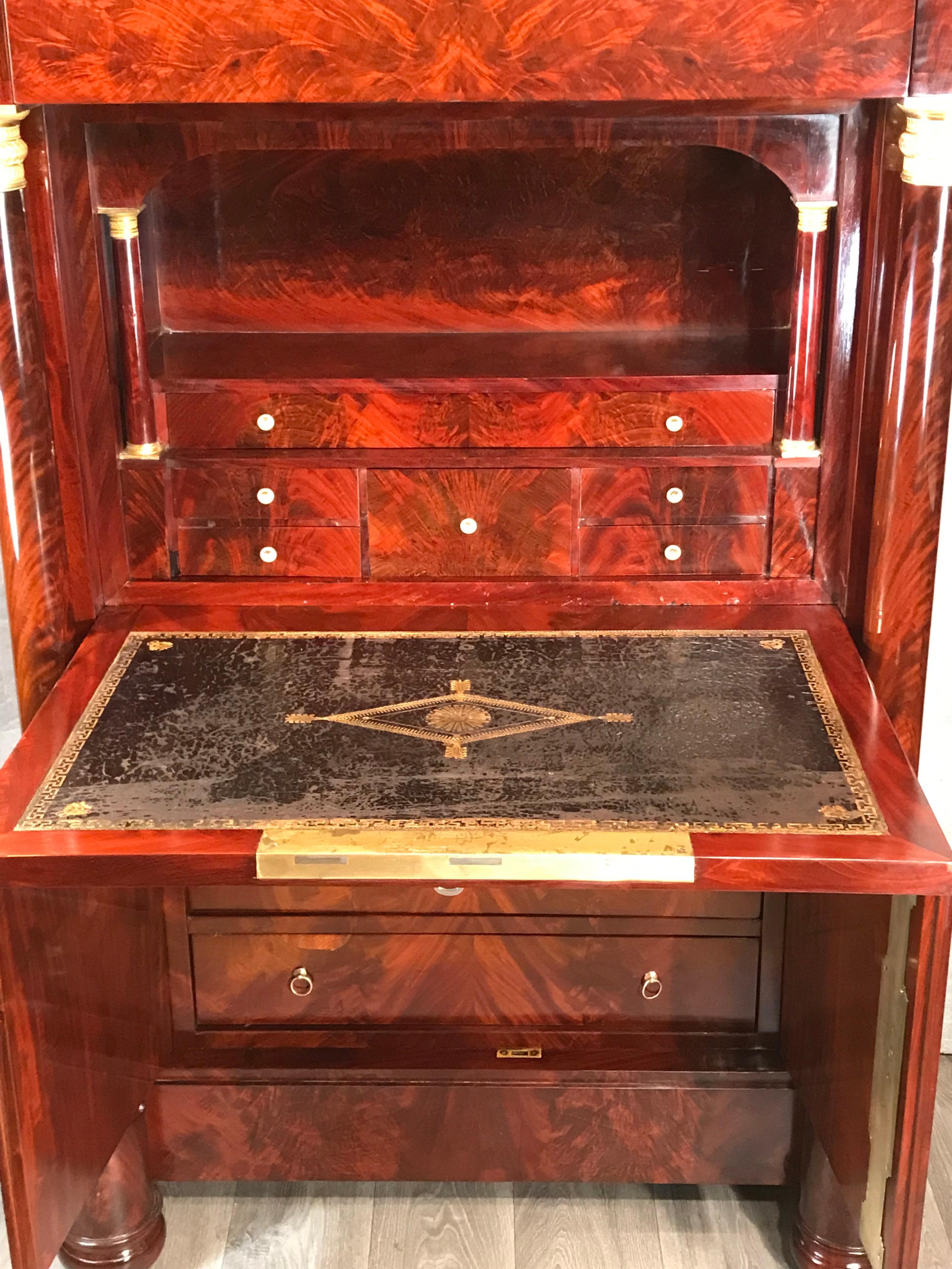 Early 19th Century Empire Secretary Desk, France 19th century For Sale