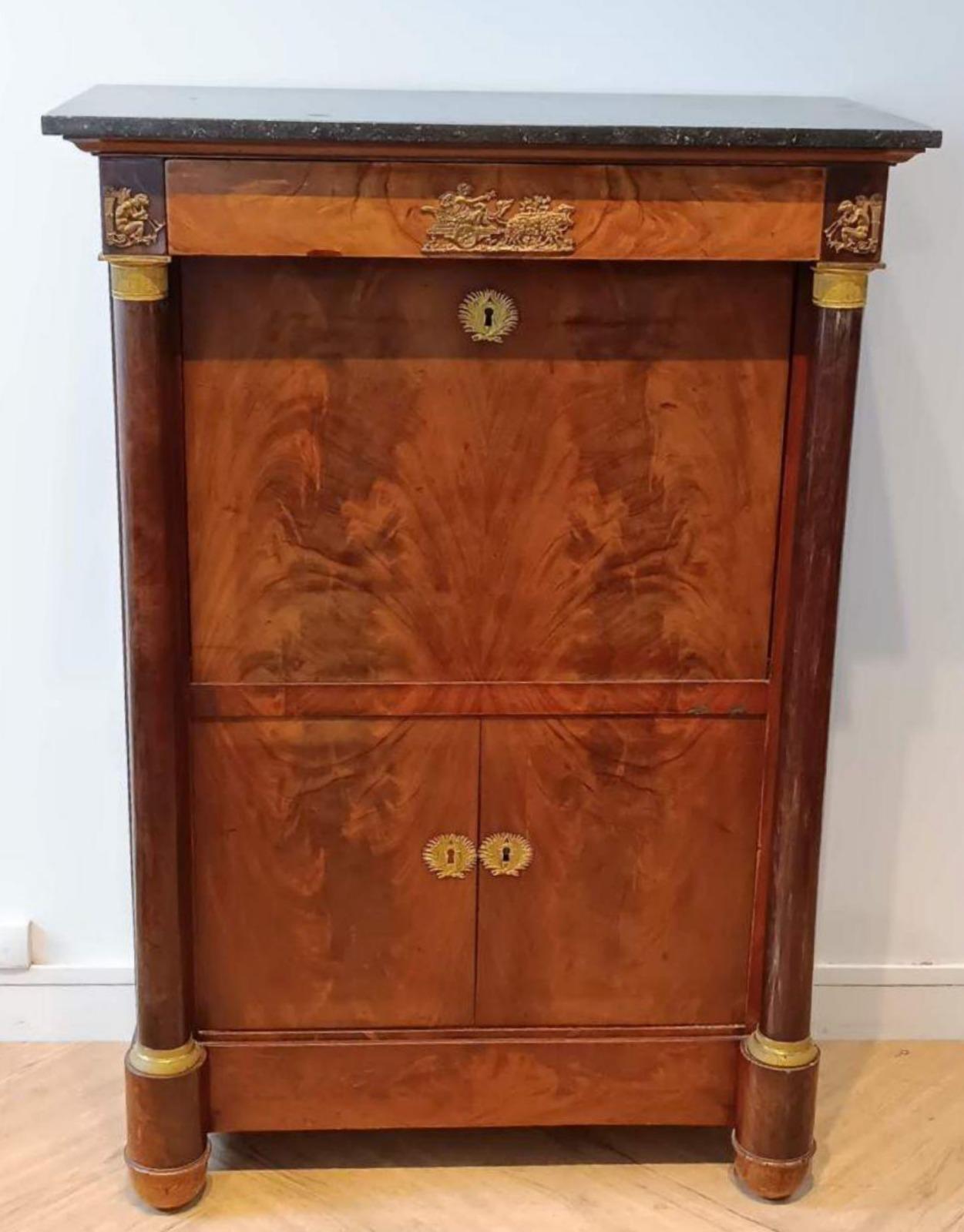 secretaire ancien tiroir secret