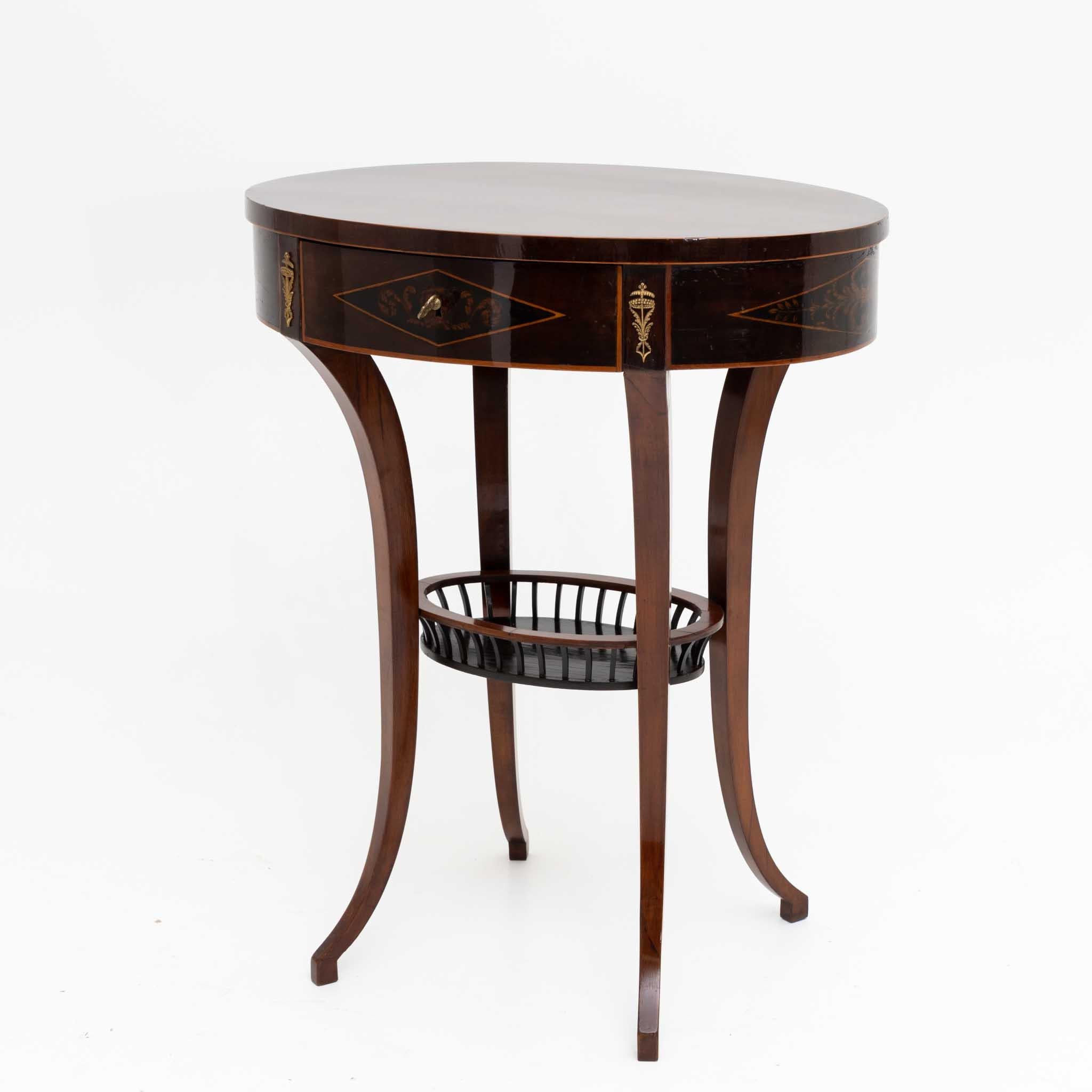 Early 19th Century Empire Sewing Table, Austria Circa 1810 For Sale