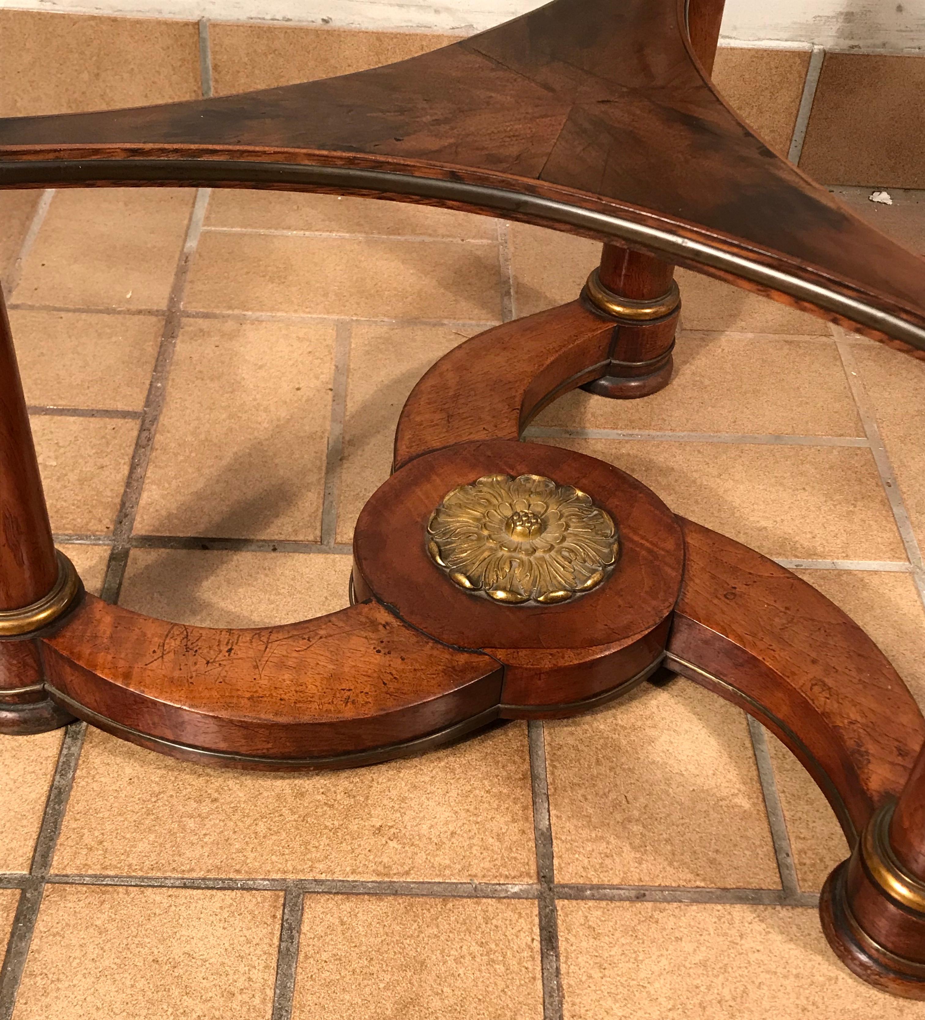 French Empire Side Table, France, 1810 For Sale
