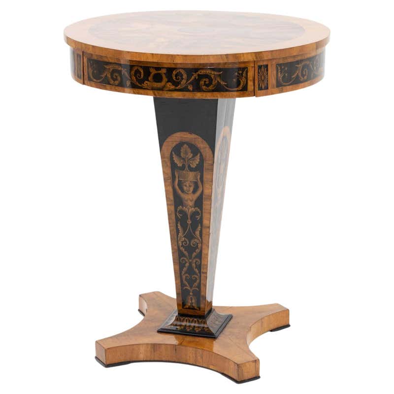 Mahogany Side Table, Baltic States, Early 19th Century For Sale at 1stDibs