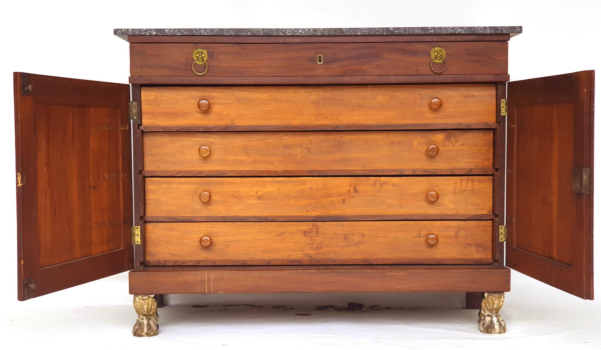 Empire Sideboard, France, 1810s In Good Condition In Kiel, Schleswig-Holstein