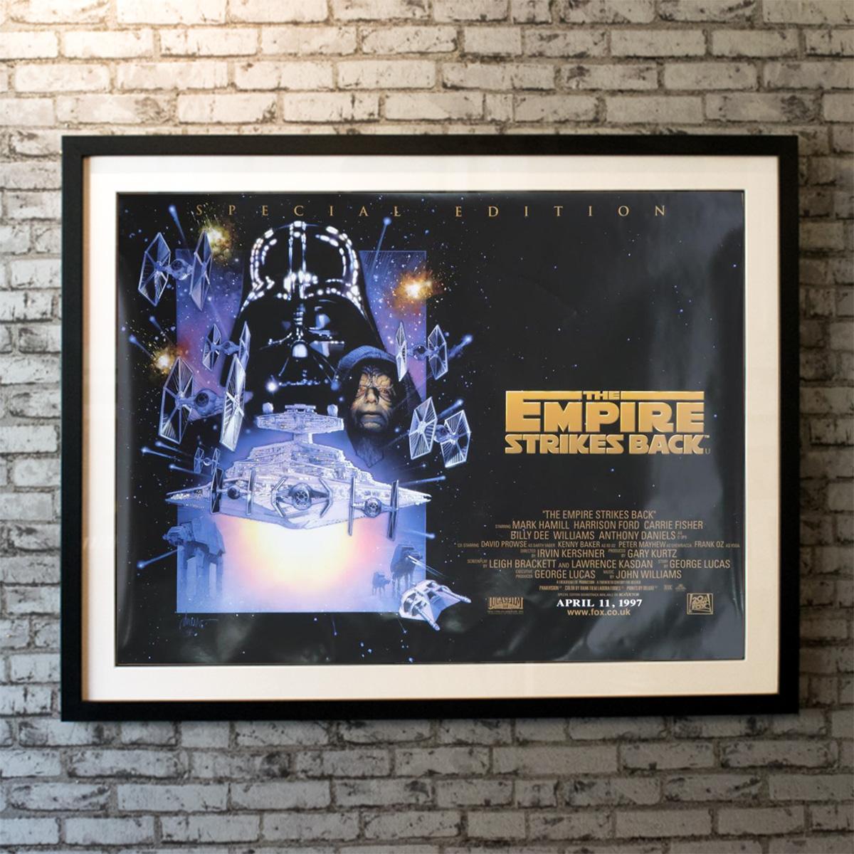 Empire Strikes Back, The '1997r' Poster In Good Condition For Sale In London, GB