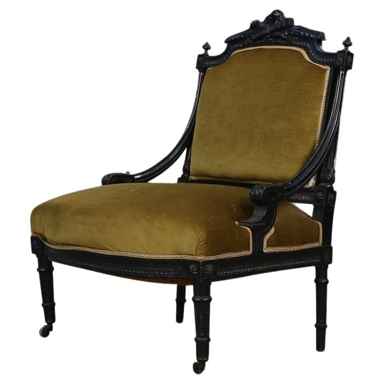 Empire Style Armchair, 1850 For Sale
