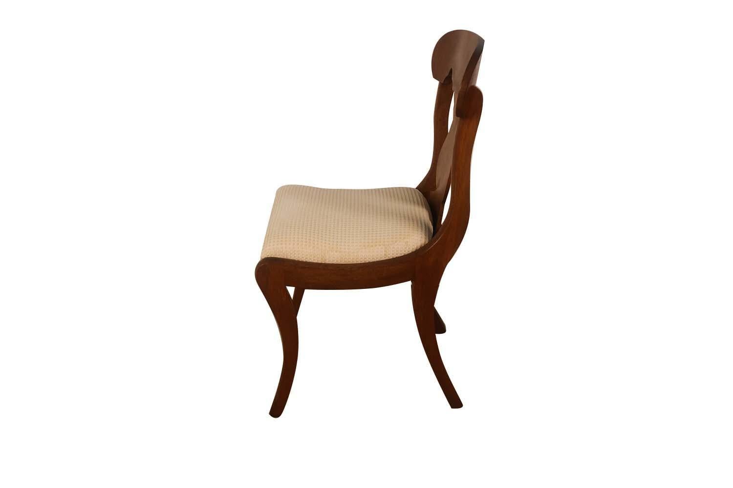 20th Century Empire Style Biggs Dining Chairs