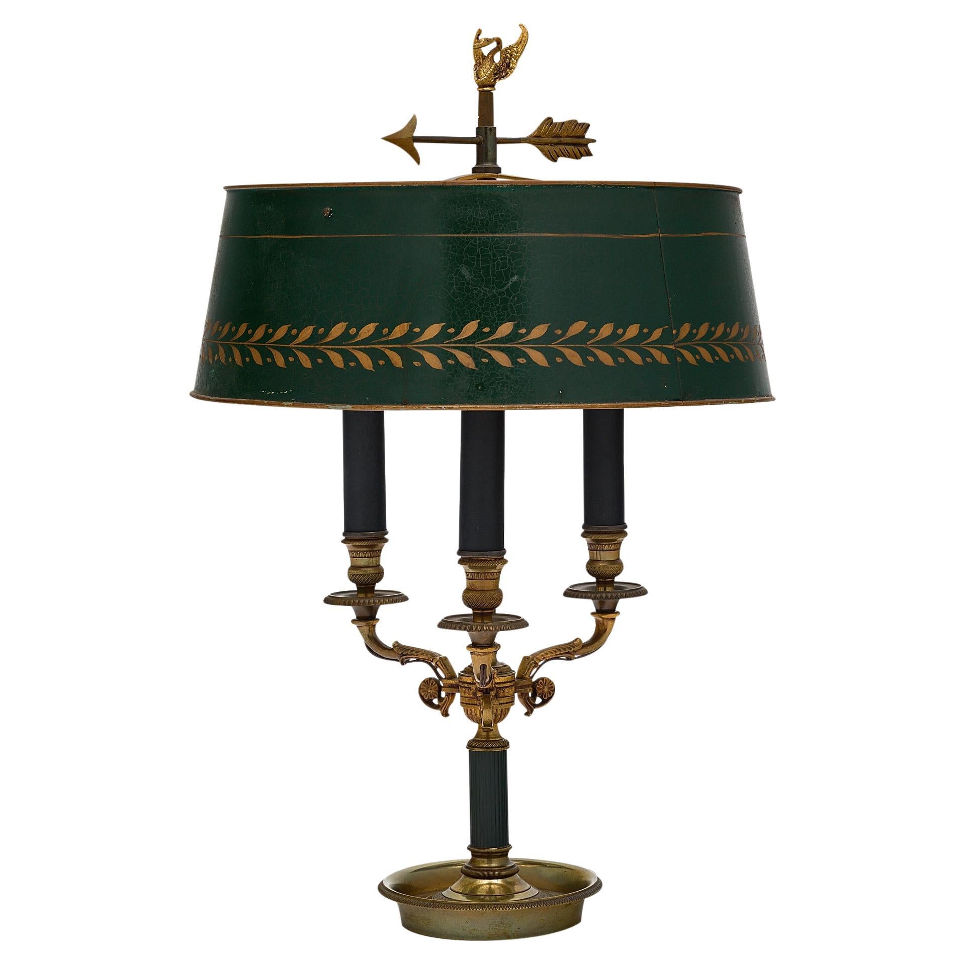 Empire Style Bouillotte Lamp