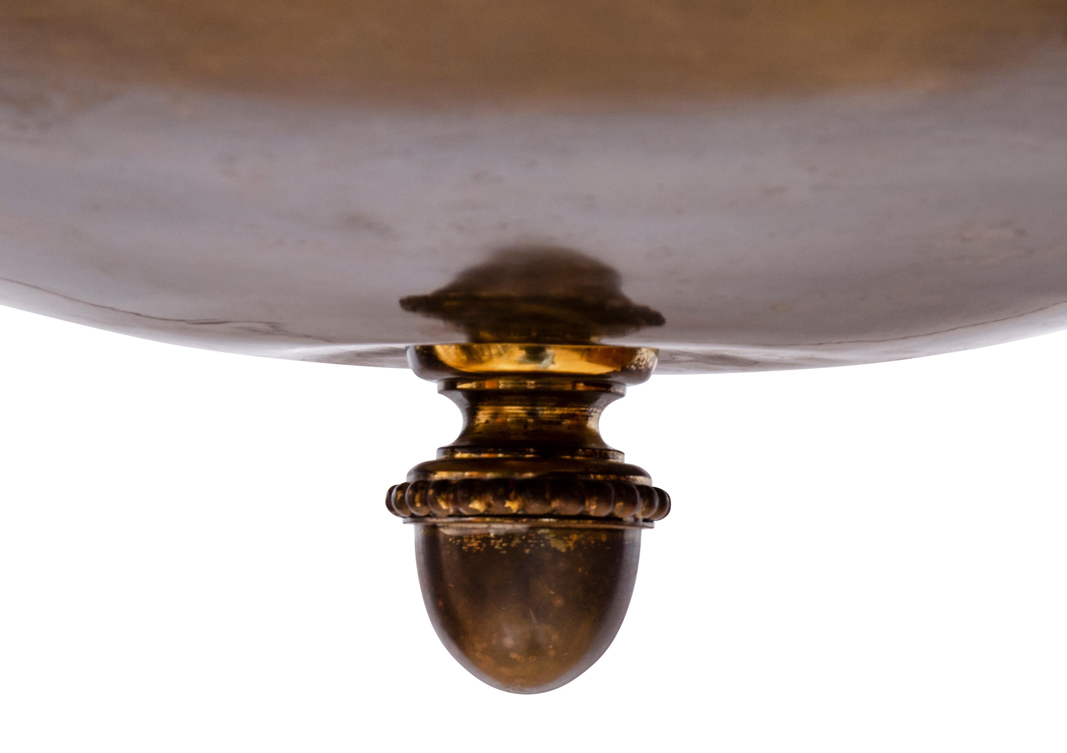 Lampadario in bronzo stile impero in vendita 2