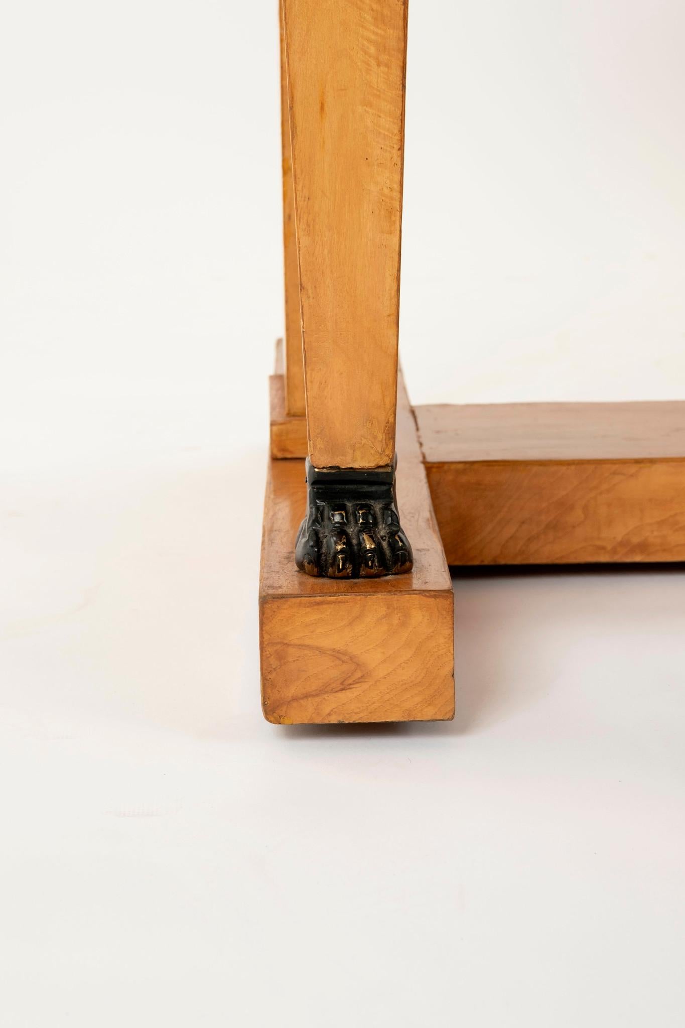 Schreibtisch aus Wurzelholz im Empire-Stil im Angebot 8