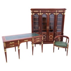 Empire style cabinet set, France, circa 1820.