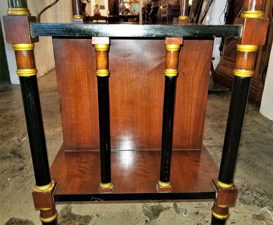 Empire Style Canterbury Side Table 1