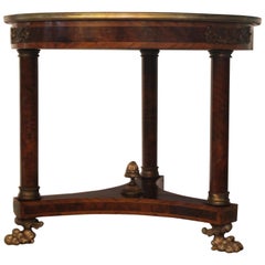 Empire Style Center Table