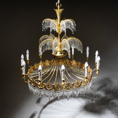 Empire-style Chandelier after Schinkel, probably Berlin, early 20th Century