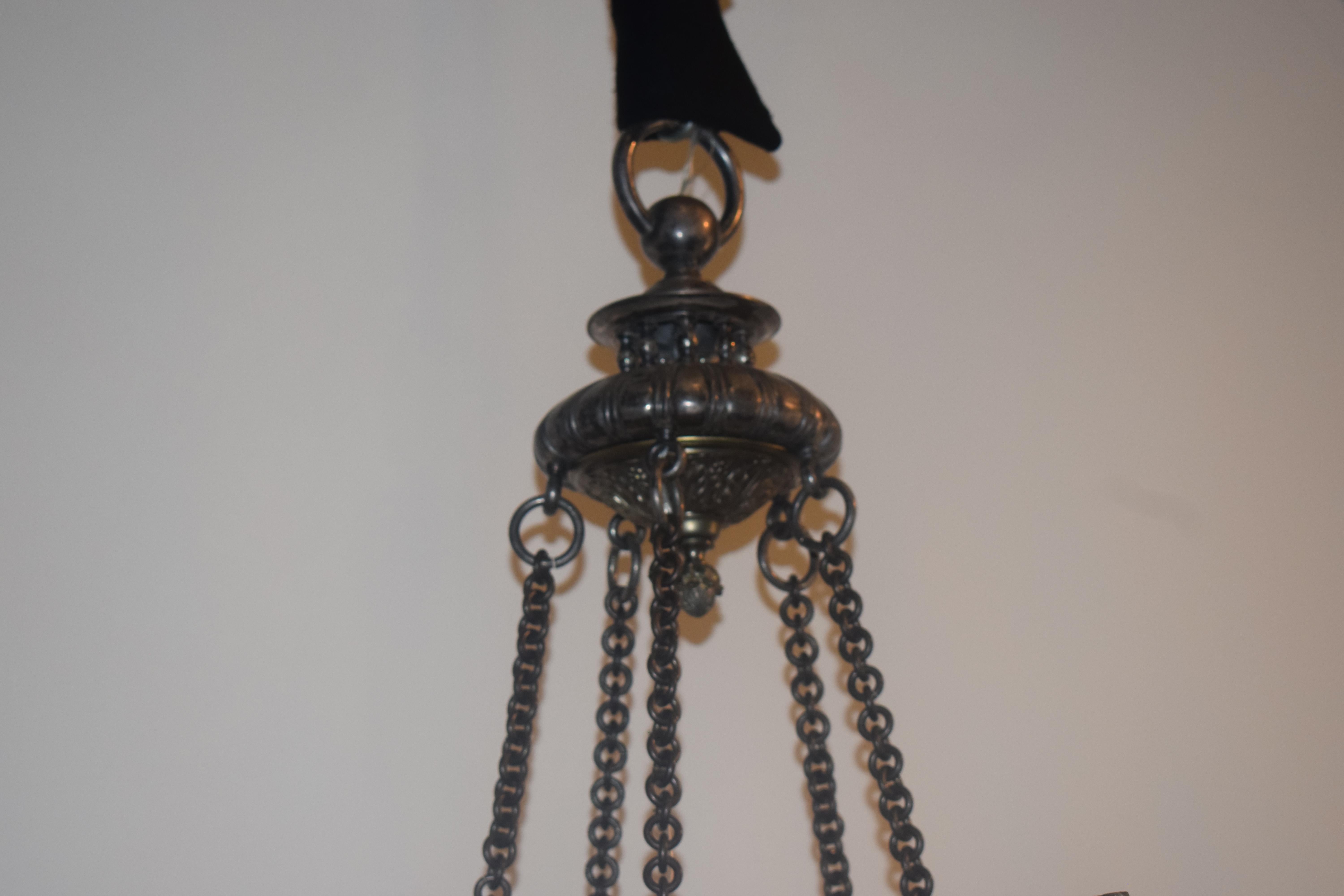 Empire Style Chandelier.  For Sale 9